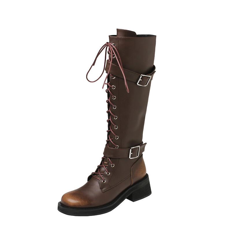 

Сапоги Five-nine Dan seven Knee-high Boots Women's, коричневый