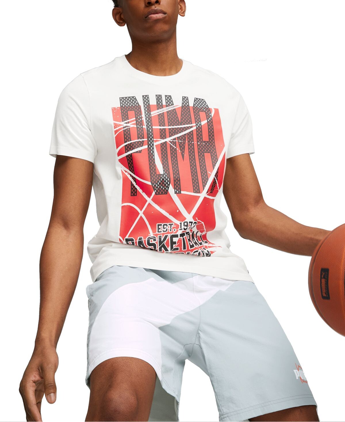 

Мужская футболка с графическим логотипом Blueprint Basketball Puma