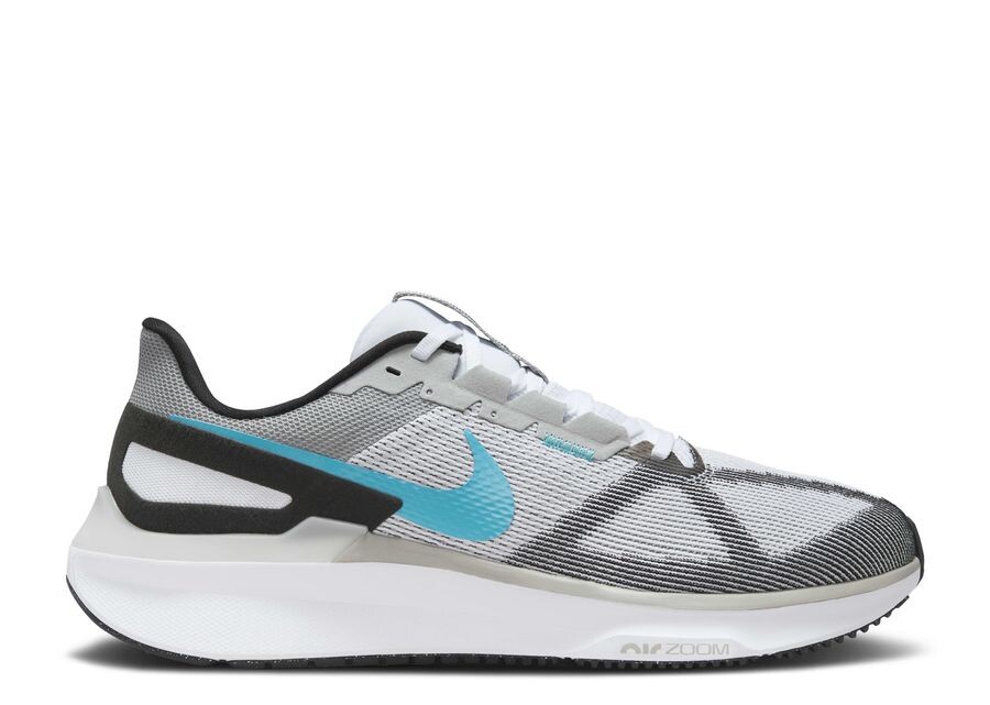 

Кроссовки Nike Air Zoom Structure 25, цвет White Black Gamma Blue