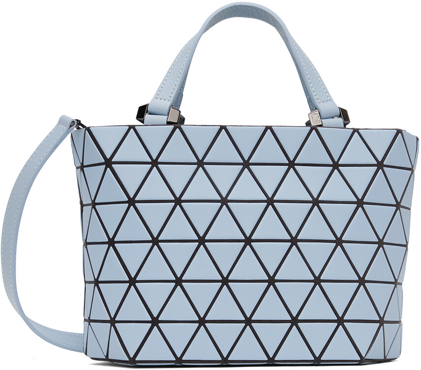 

Матовая мини-тоут с синими кристаллами Bao Bao Issey Miyake