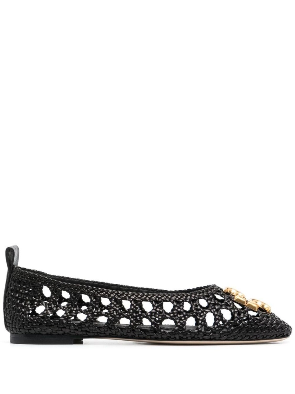 

Tory Burch балетки с логотипом, черный