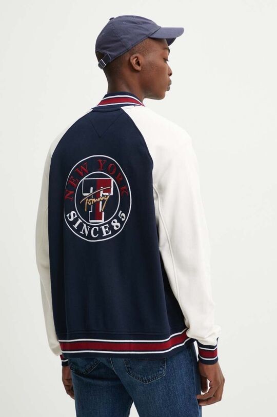

Хлопковая толстовка Tommy Jeans, темно-синий