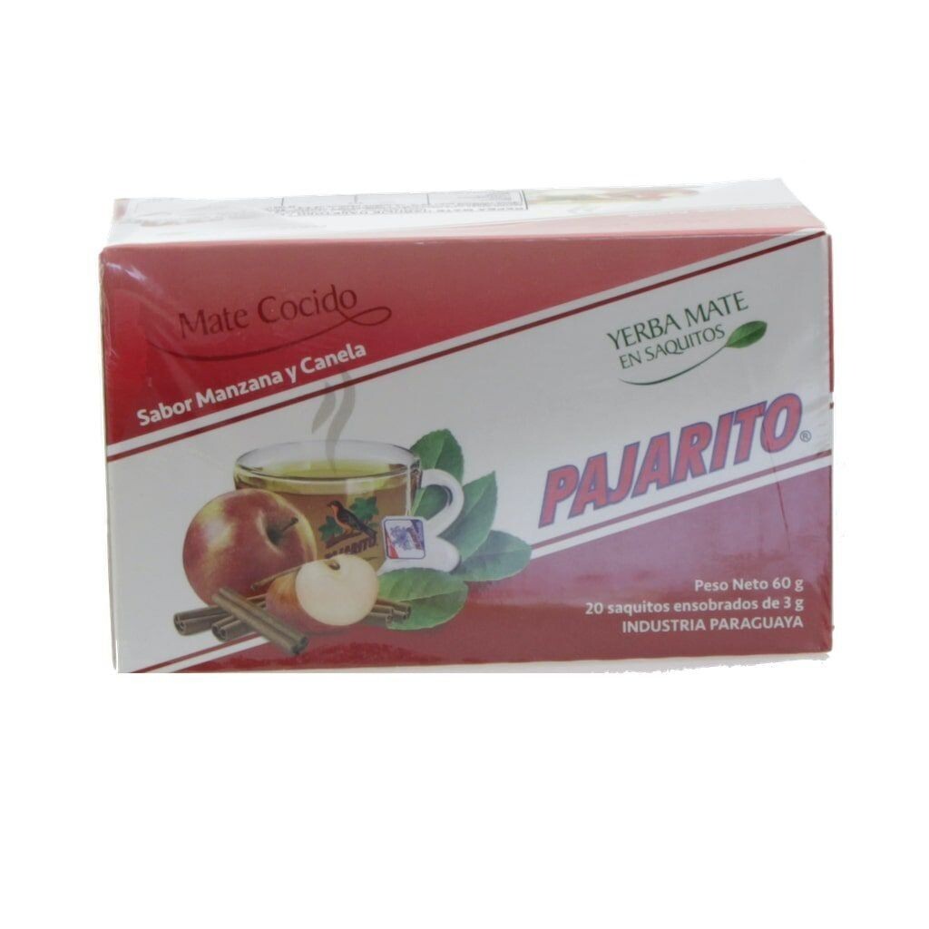

Pajarito Cocido Яблоко с корицей Йерба Мате 20х3г