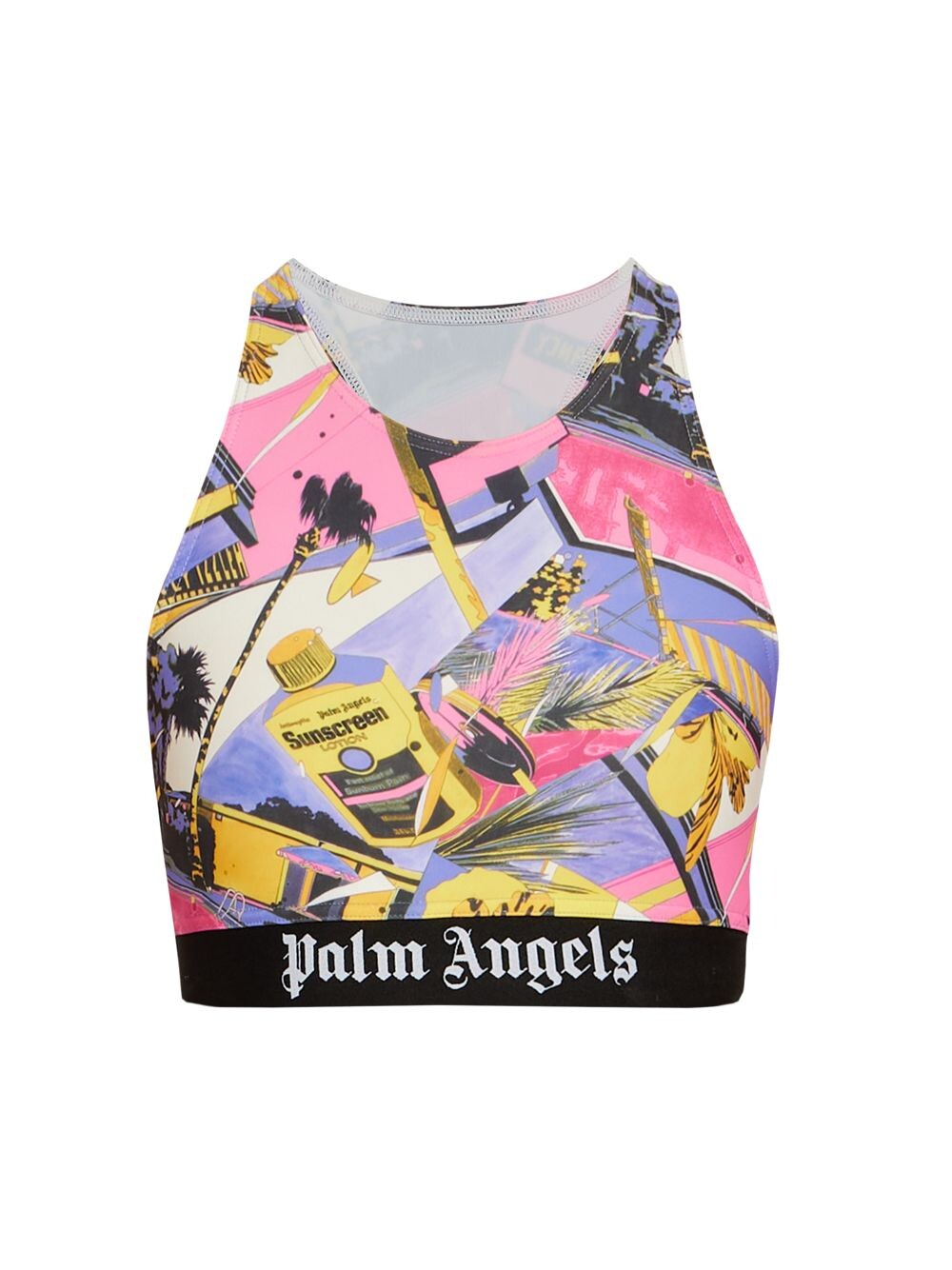 

Топ с логотипом Miami Mix Palm Angels, черный