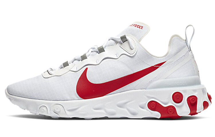 

Nike React Element 55 Белый Красный