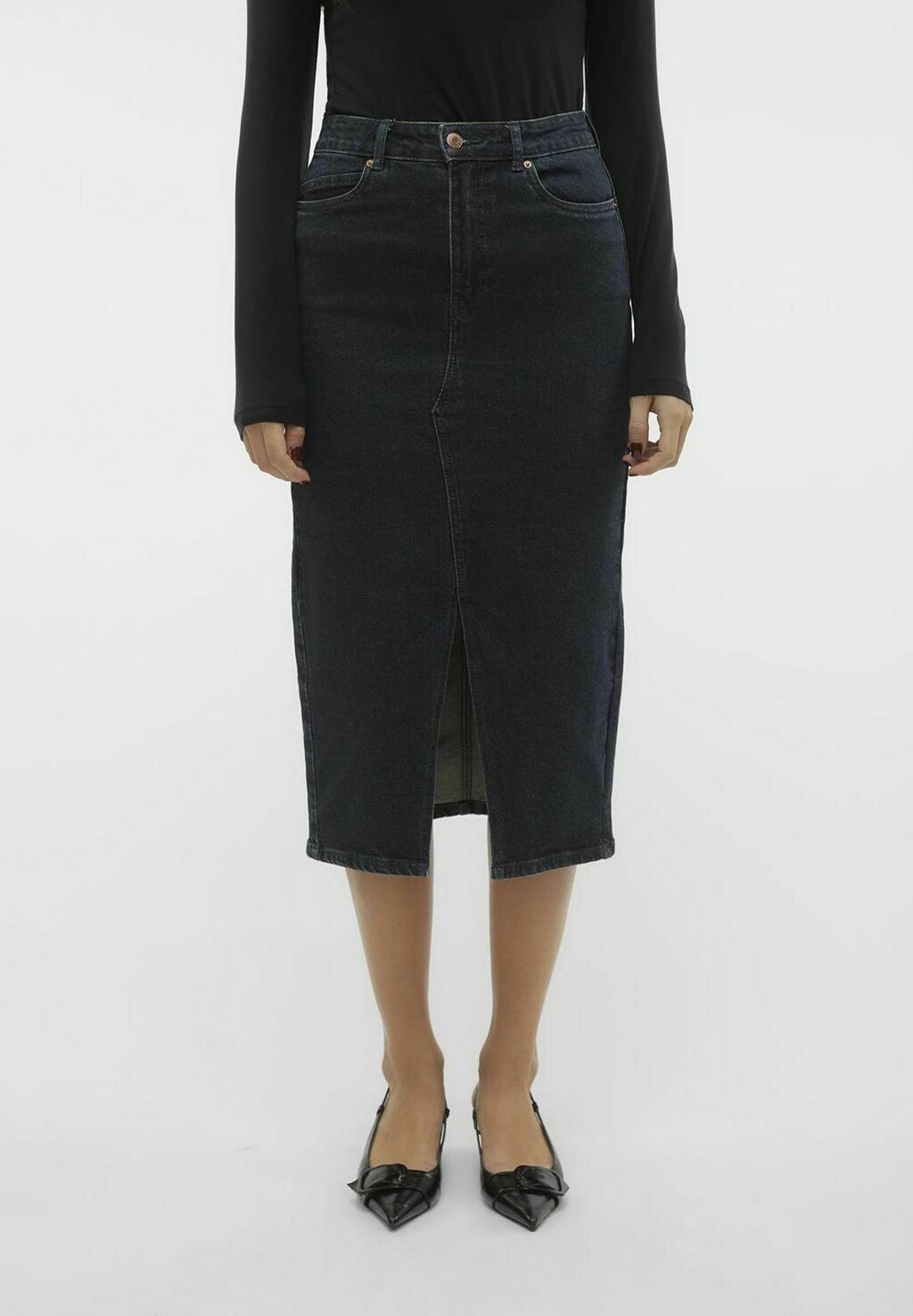 Топ Vero Moda VERI, цвет dark blue denim