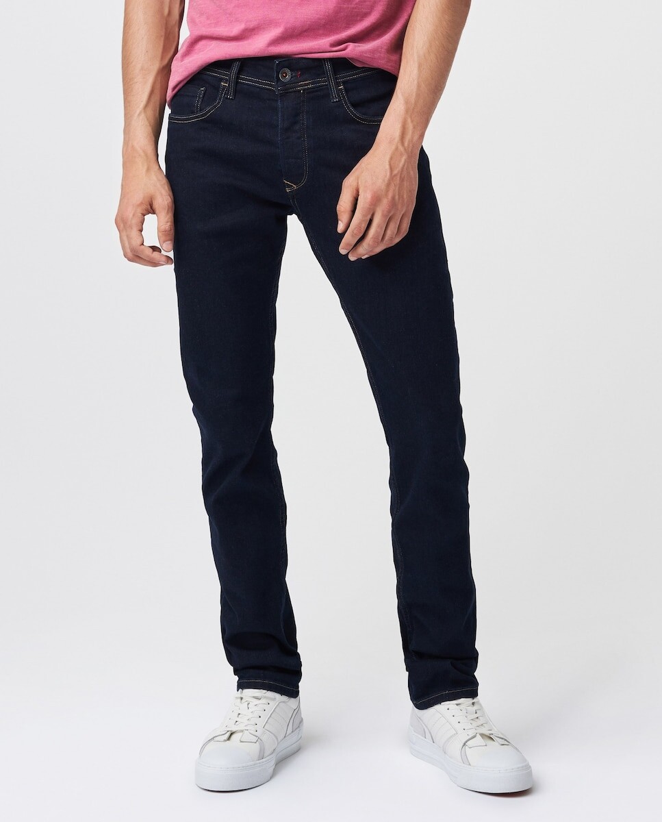 

Прямые мужские джинсы синего цвета Salsa Jeans, синий