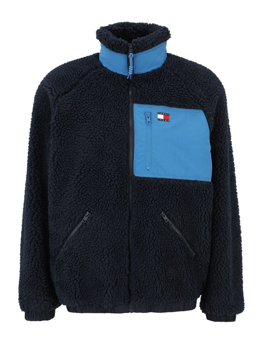 

Худи Tommy Jeans Zip-Up Hoodie, цвет marine blue/Royal blue