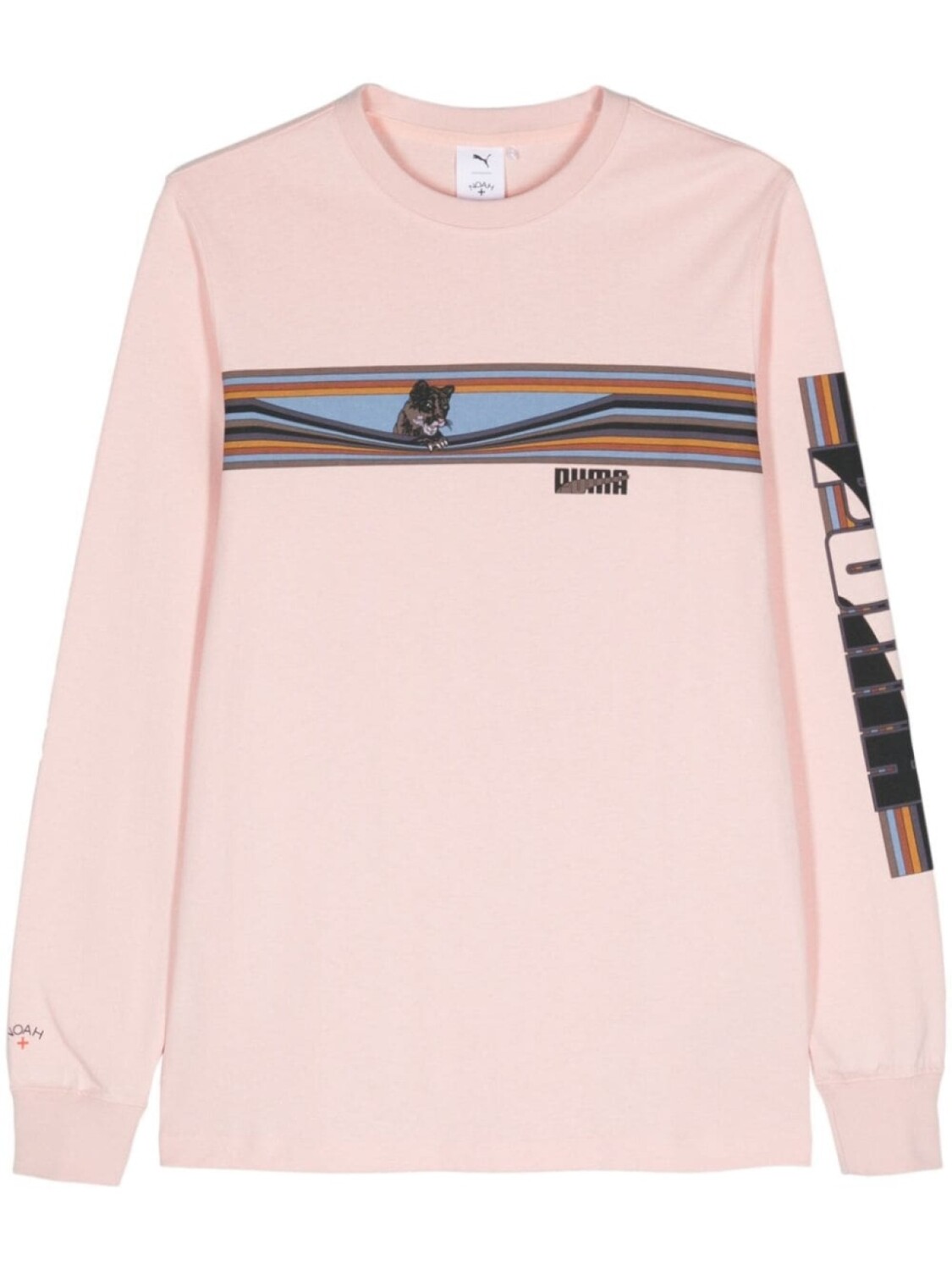 

Футболка с логотипом NOAH NY x Puma, розовый
