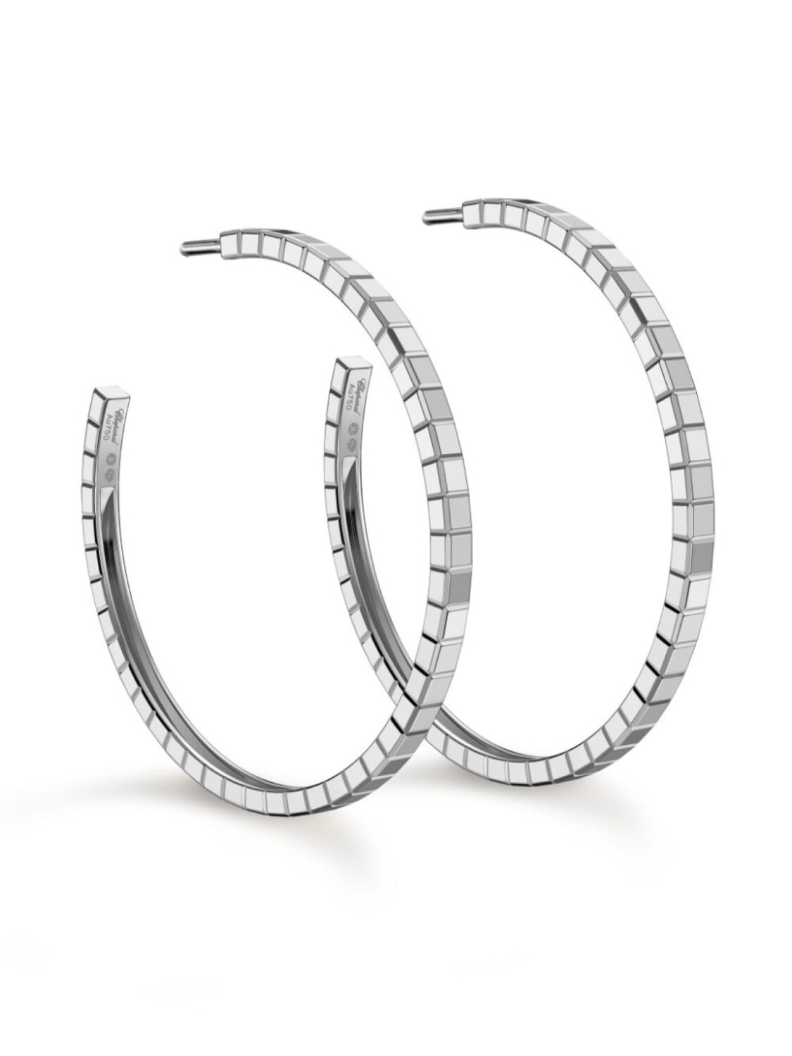 

Серьги Ice Cube из белого золота Chopard, белый
