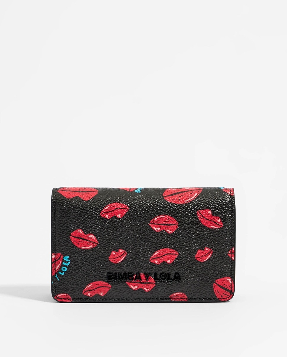 

Кошелек Red Lips с клапаном Bimba y Lola, красный