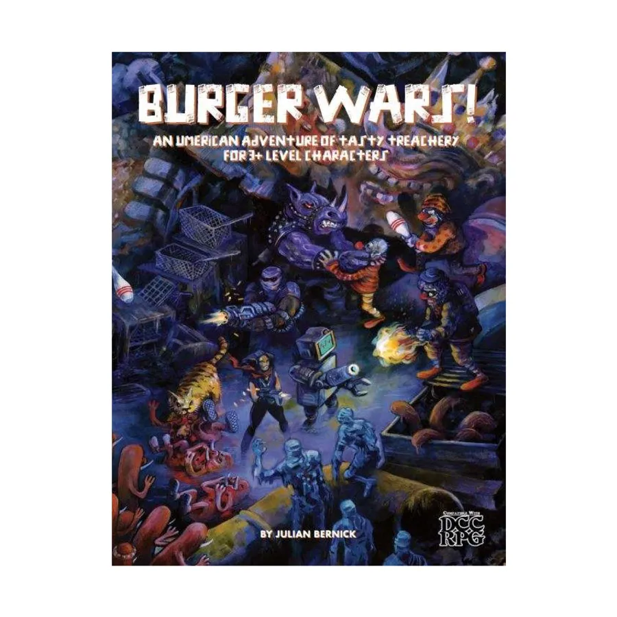 

Burger Wars!, Role Playing Games (Shield of Faith Studios), мягкая обложка