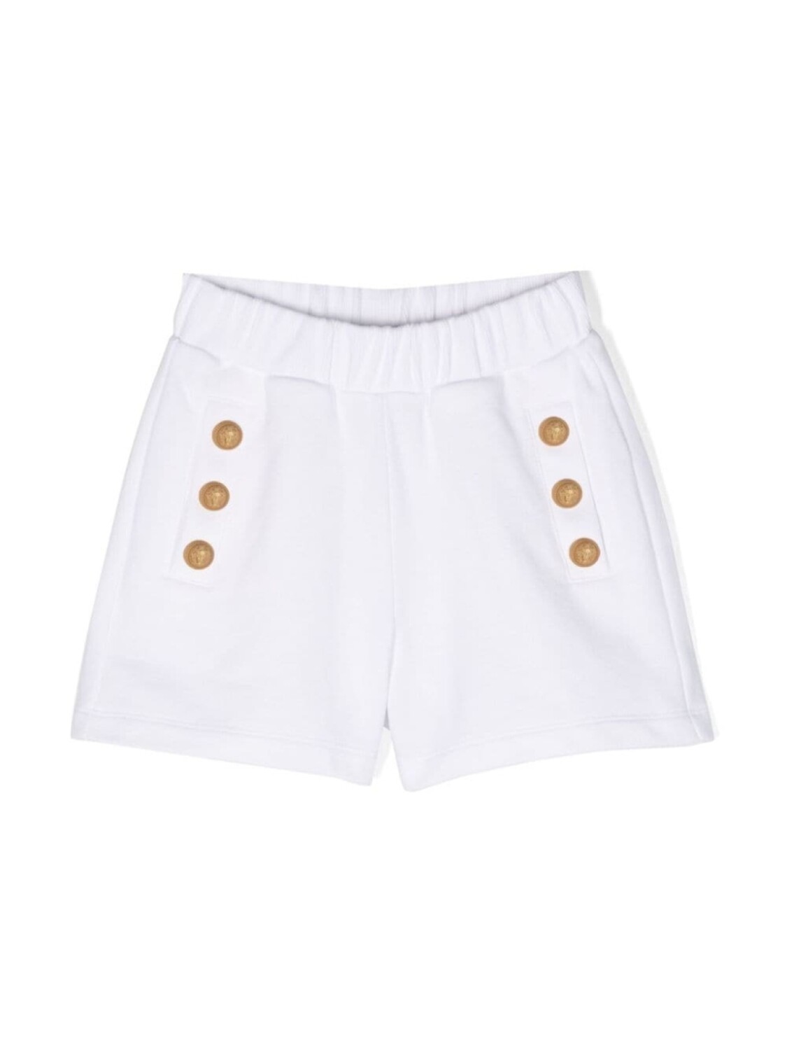

Balmain Kids шорты с эластичным поясом, белый