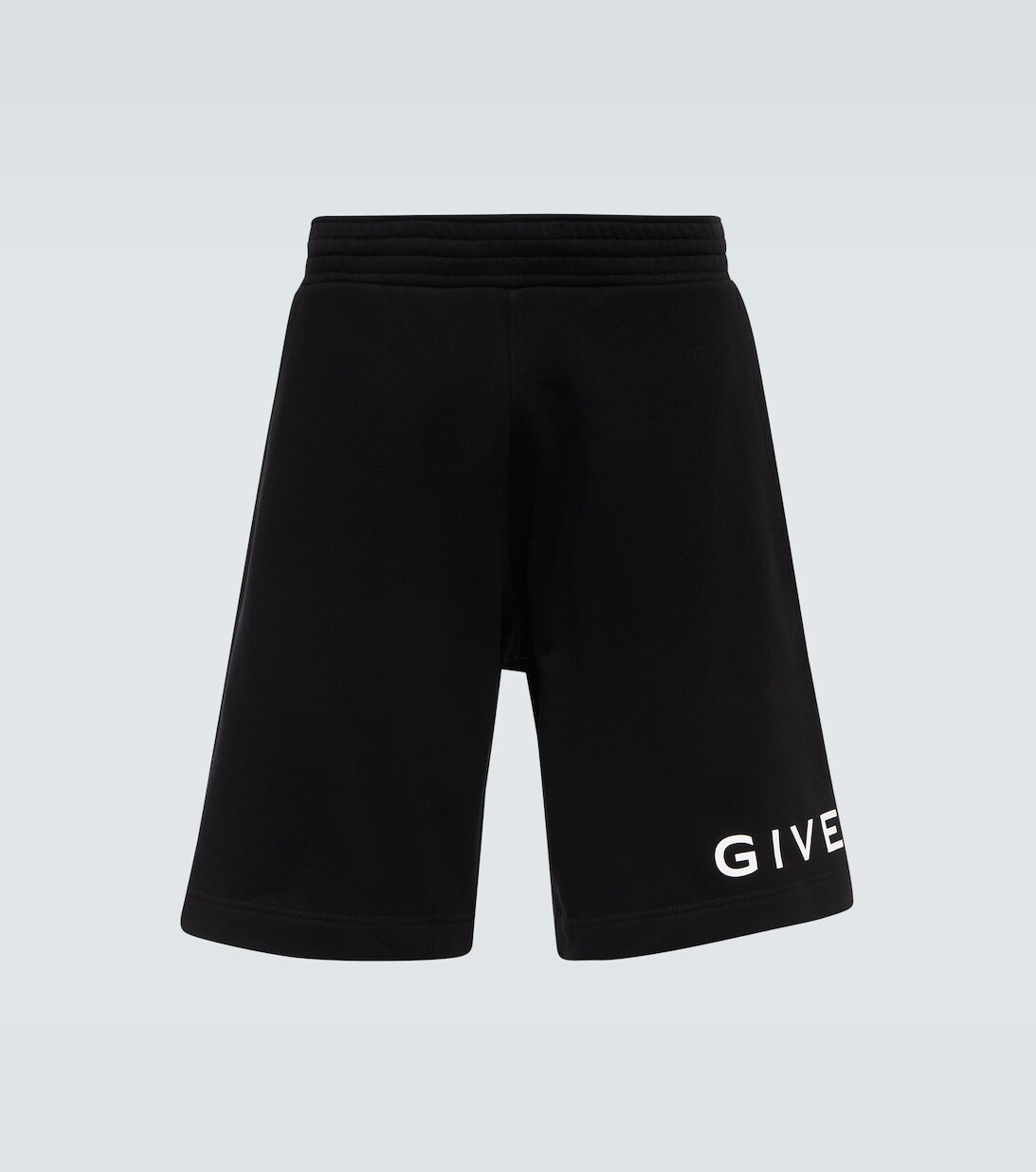 

Хлопковые шорты с логотипом Givenchy, черный
