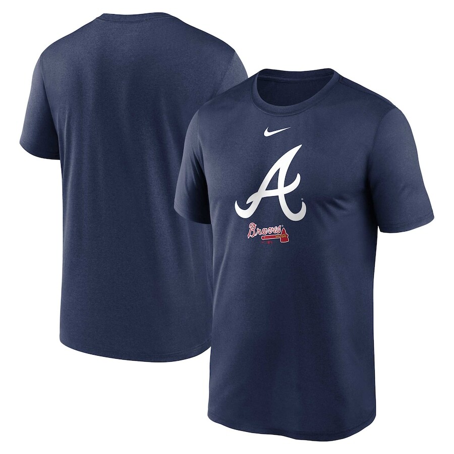 

Футболка с коротким рукавом Nike Atlanta Braves, нави