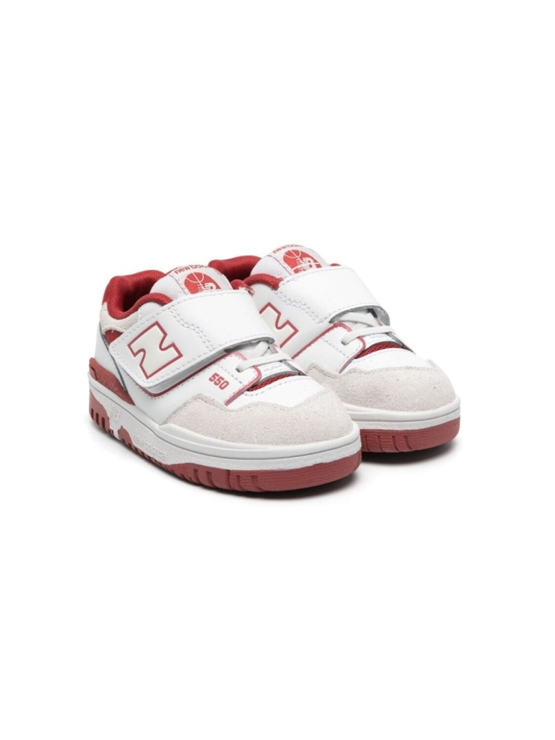 

Кроссовки 550 на липучках New Balance, белый