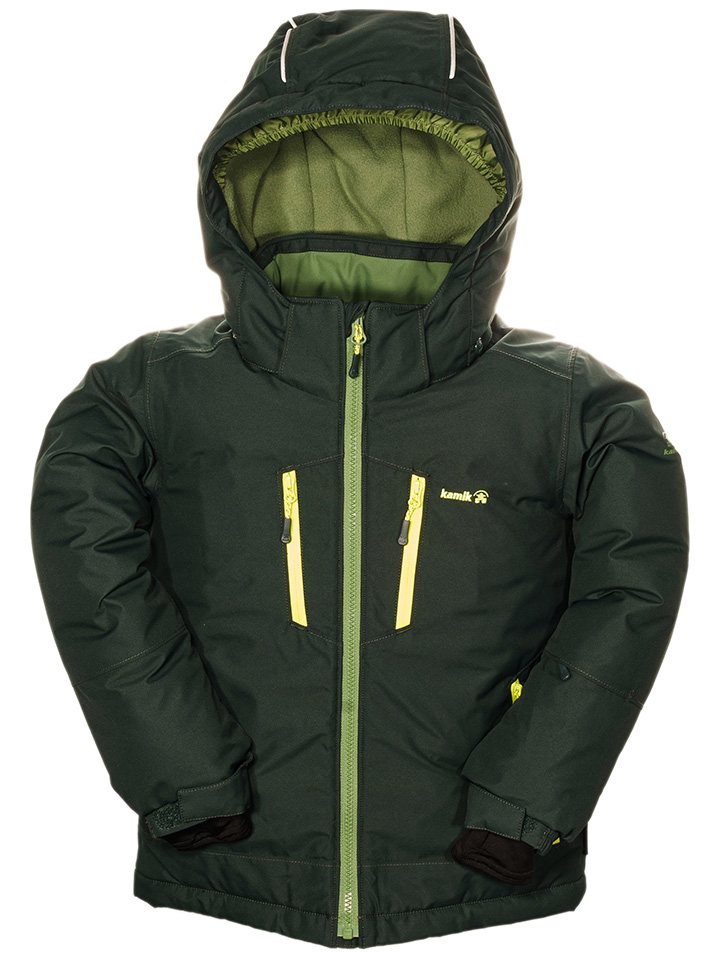 цена Лыжная куртка Kamik Hux, темно зеленый