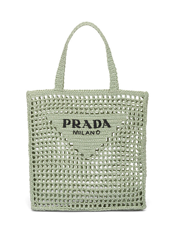 

Большая сумка крючком Prada