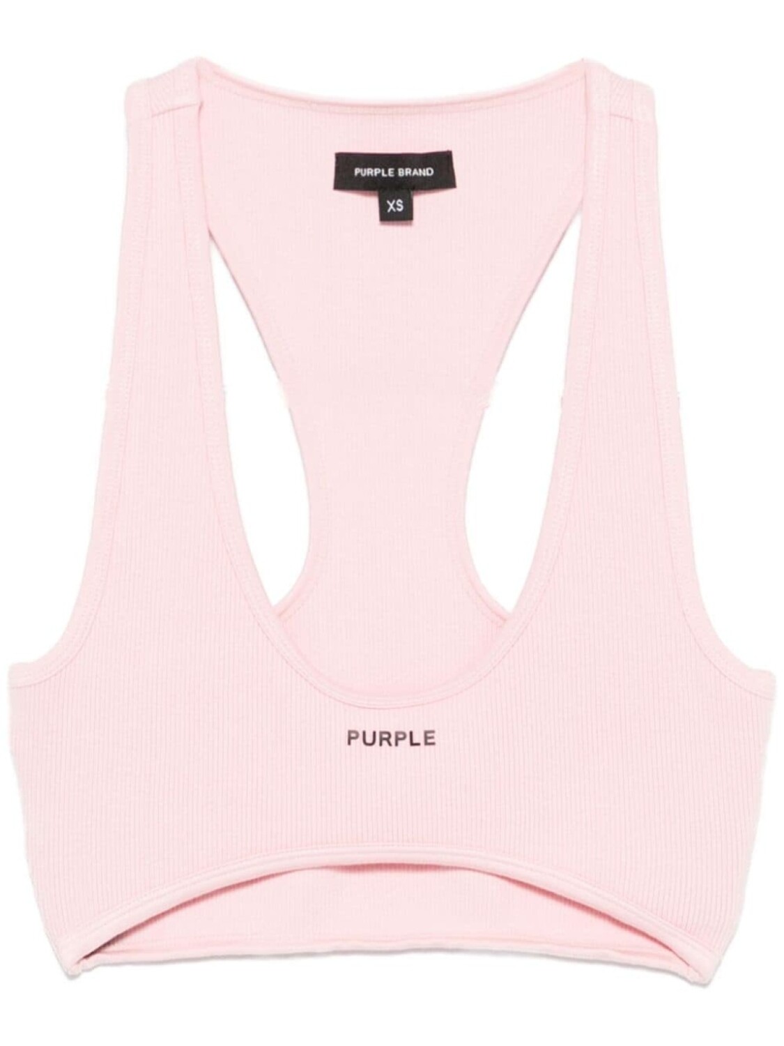 

Purple Brand топ с логотипом, розовый