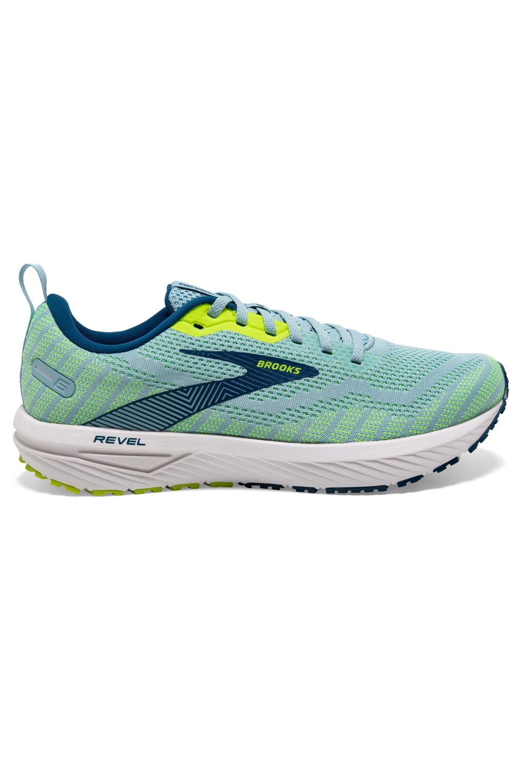 

Кроссовки Brooks Revel 6, голубая ночная жизнь, Синий