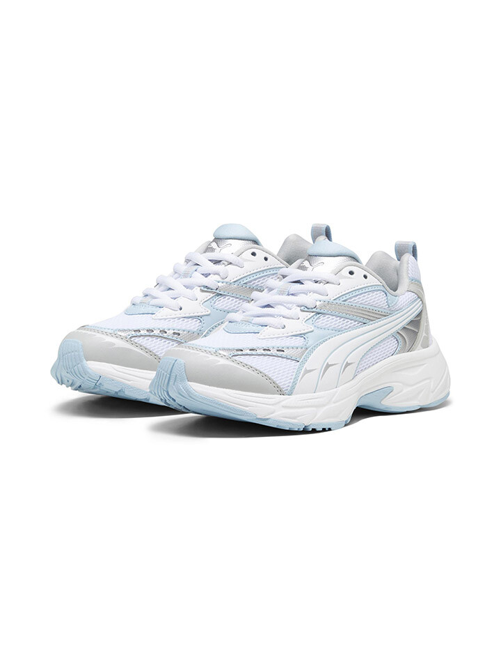 

Низкие кроссовки Puma Morphic Jr, цвет Hellblau/Weiß/Silber