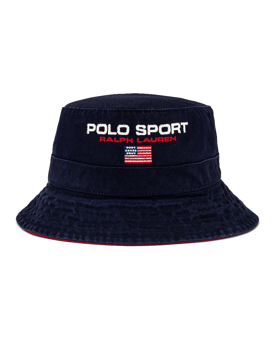 

Шапка Polo Ralph Lauren Loft Bucket, цвет Newport Navy