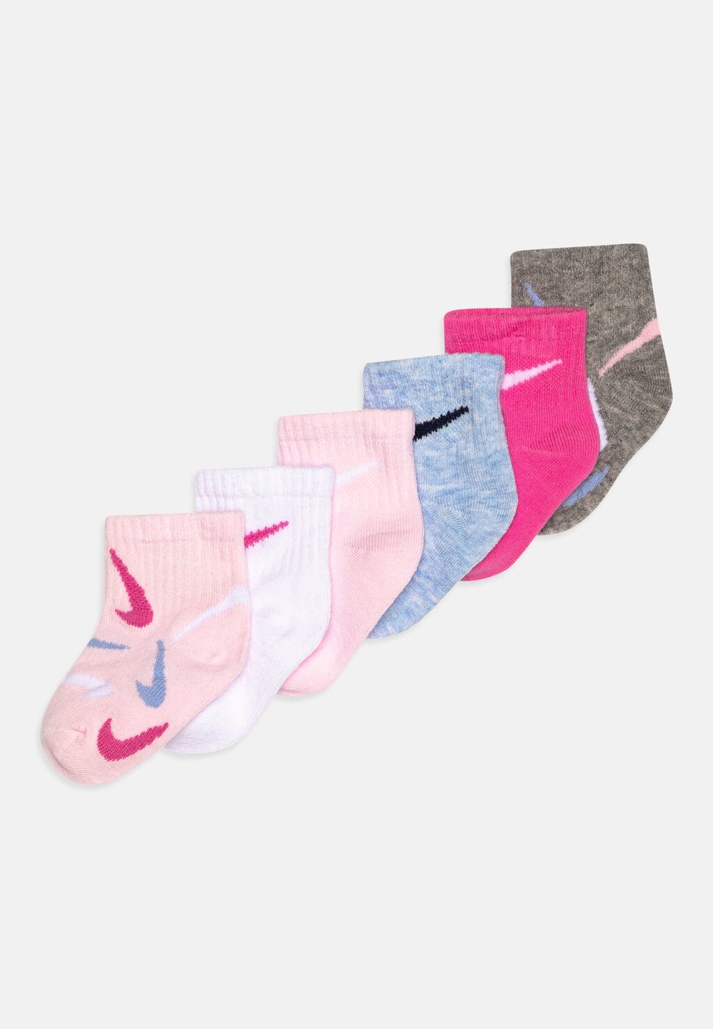 

Носки Ankle Unisex 6 Пакет Nike, цвет pink foam