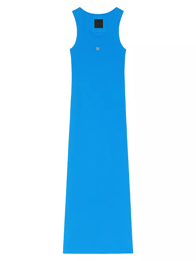Трикотажное платье-майка Givenchy, синий