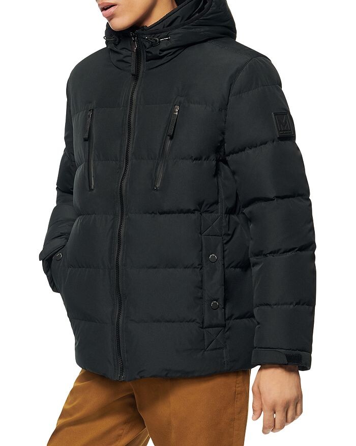 

Водостойкий пуховик средней длины Montrose Marc New York, Черный