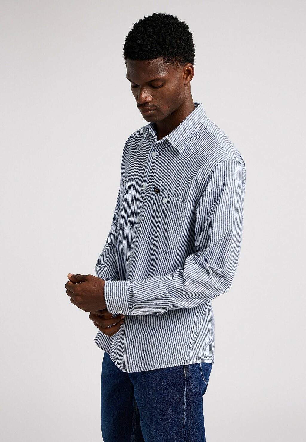

Рубашка WORKER Lee, цвет indigo hickory