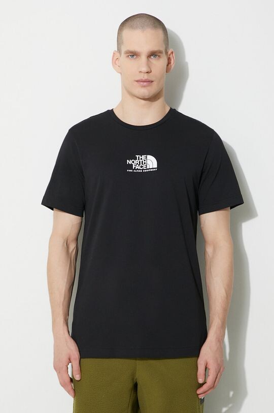 

Хлопковая футболка MS/S Fine Alpine Equipment Tee 3 The North Face, черный