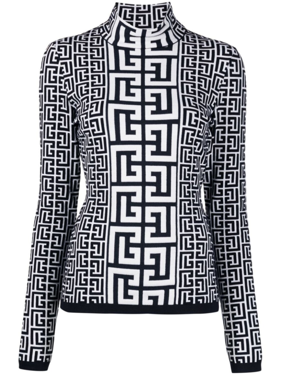 

Джемпер с узором PB Monogram Balmain, черный