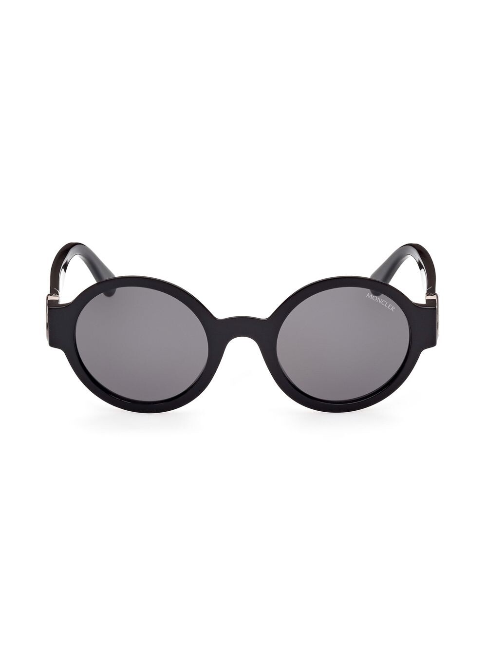 

Круглые солнцезащитные очки Logo Temple 51MM Moncler