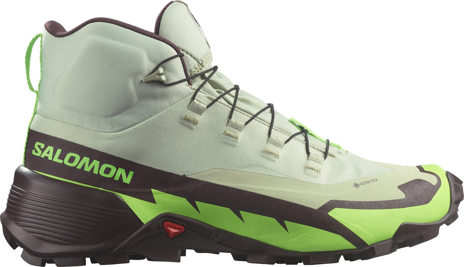 

Походные ботинки Cross Hike 2 Mid GORE-TEX — мужские Salomon, зеленый