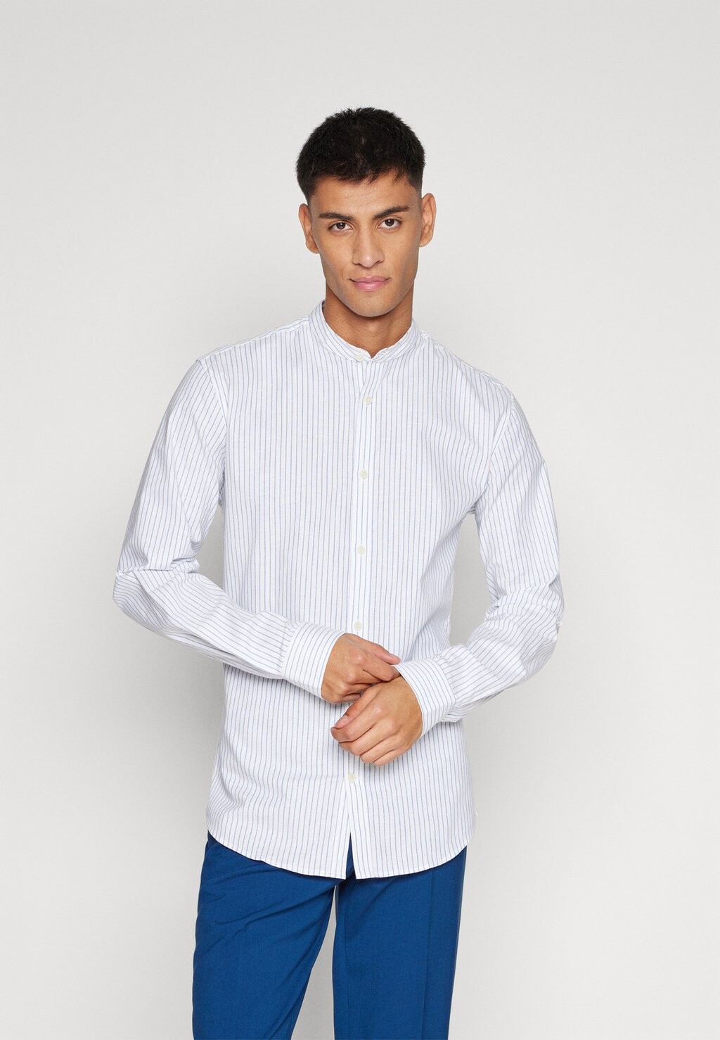 

Рубашка MANDERIN SUPERFLEX OXFORD Lindbergh, цвет white