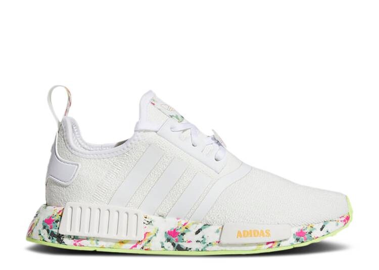 

Кроссовки Adidas NMD_R1 BIG KID 'WATERCOLOR', белый