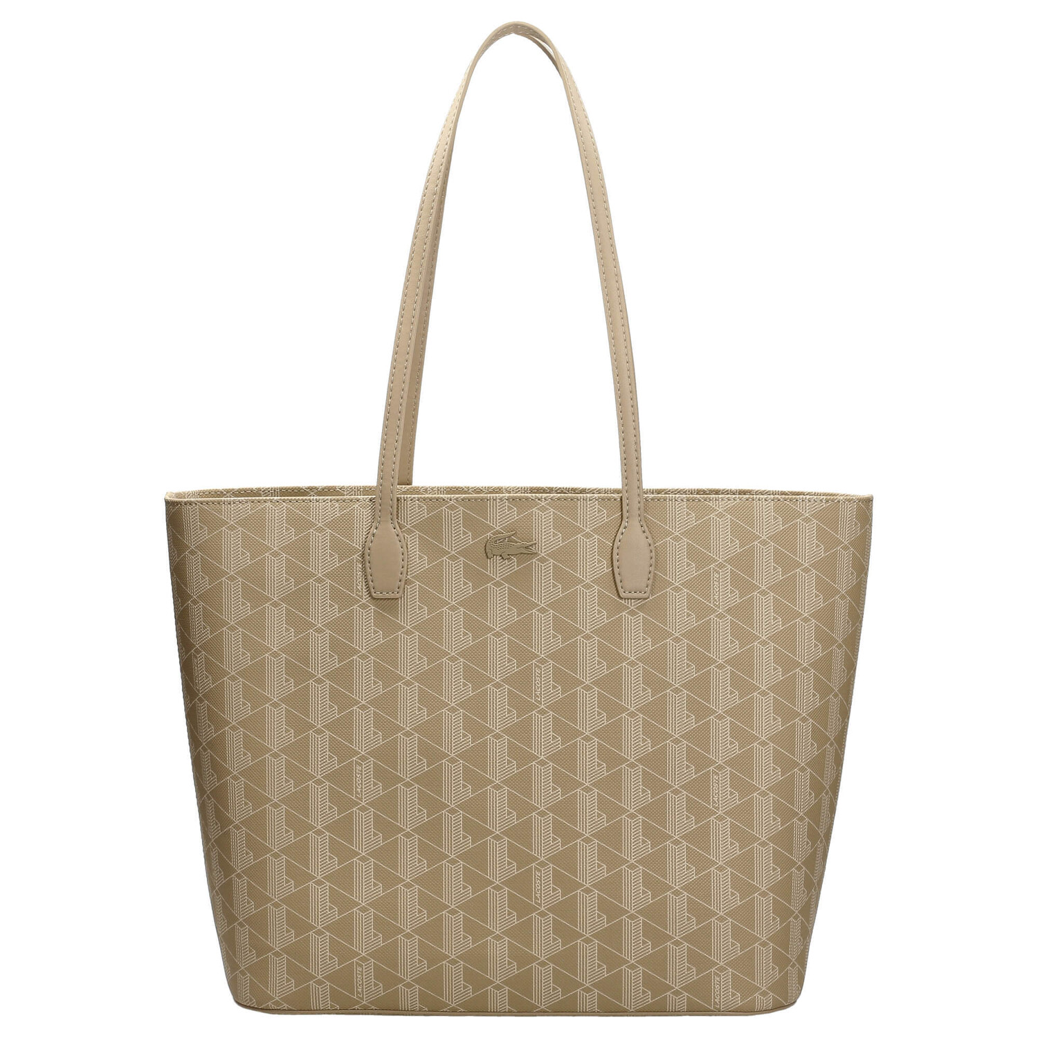 

Сумка шоппер Lacoste 30см, цвет viennois beige