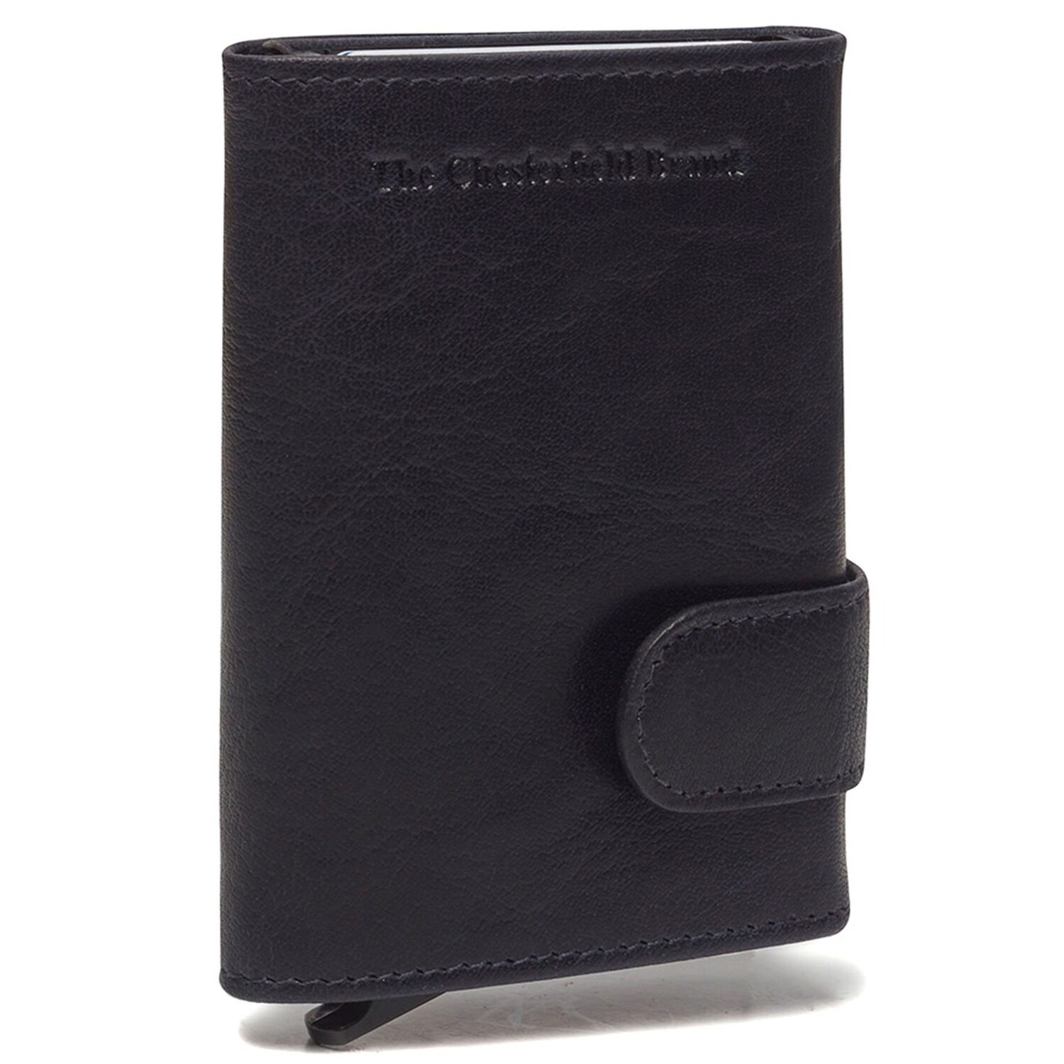 

Кошелек The Chesterfield Brand Mannheim RFID Schutz Leder 7 см, темно-синий
