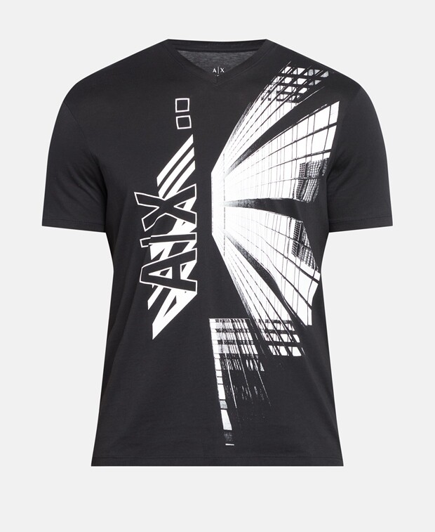 

Футболка Armani Exchange, черный