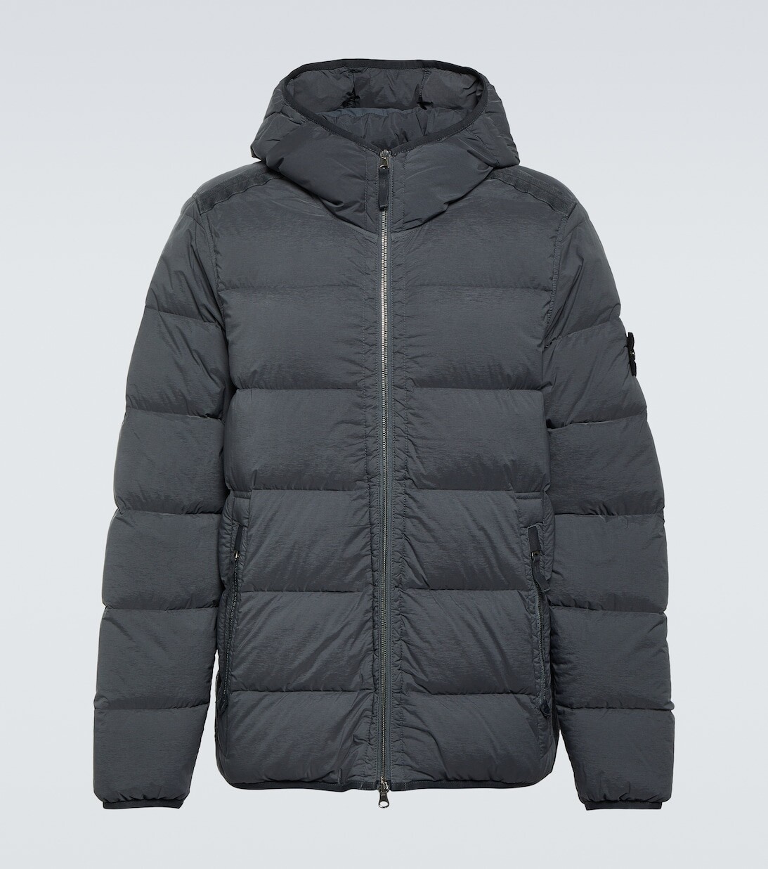 

Пуховик Stone Island, серый