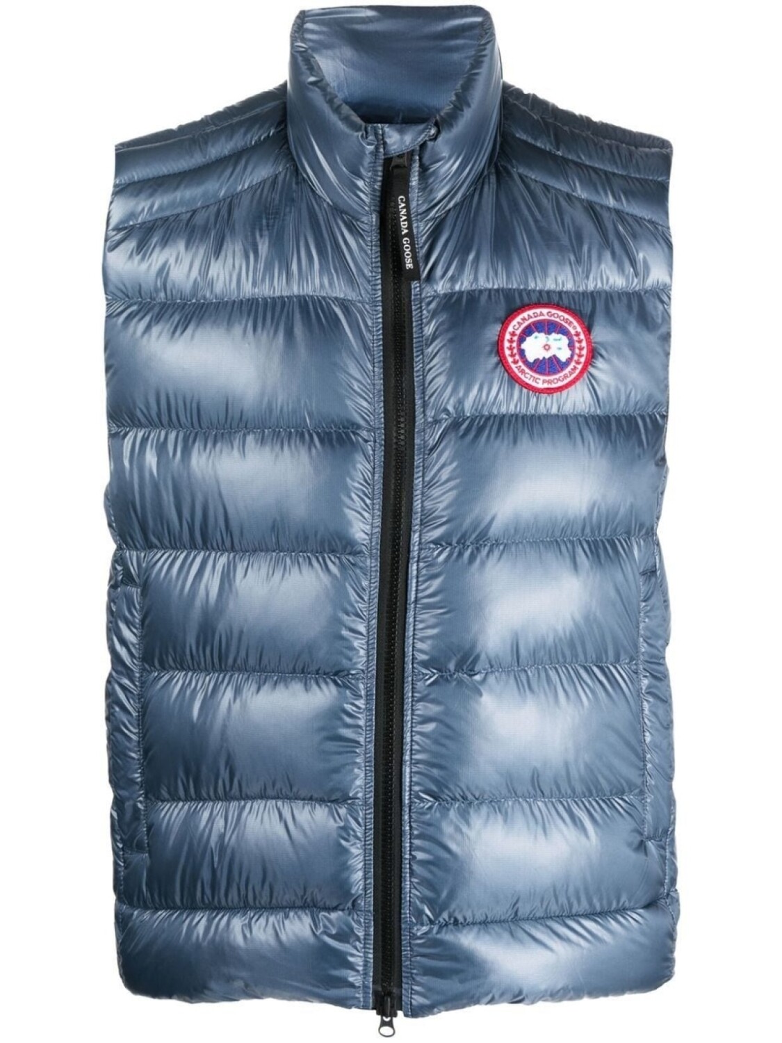 

Canada Goose дутый жилет Crofton с нашивкой-логотипом, синий