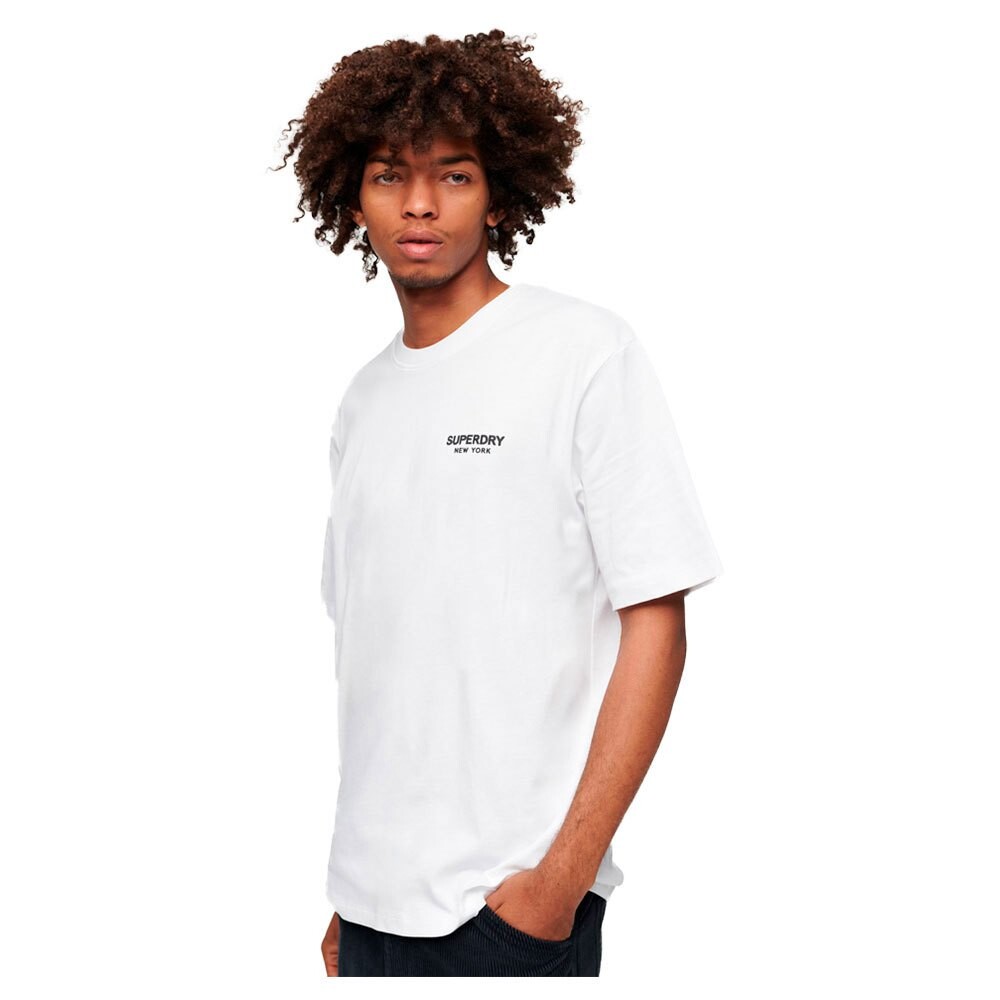 

Футболка Superdry Luxury Sport Loose Short Sleeve Round Neck, белый