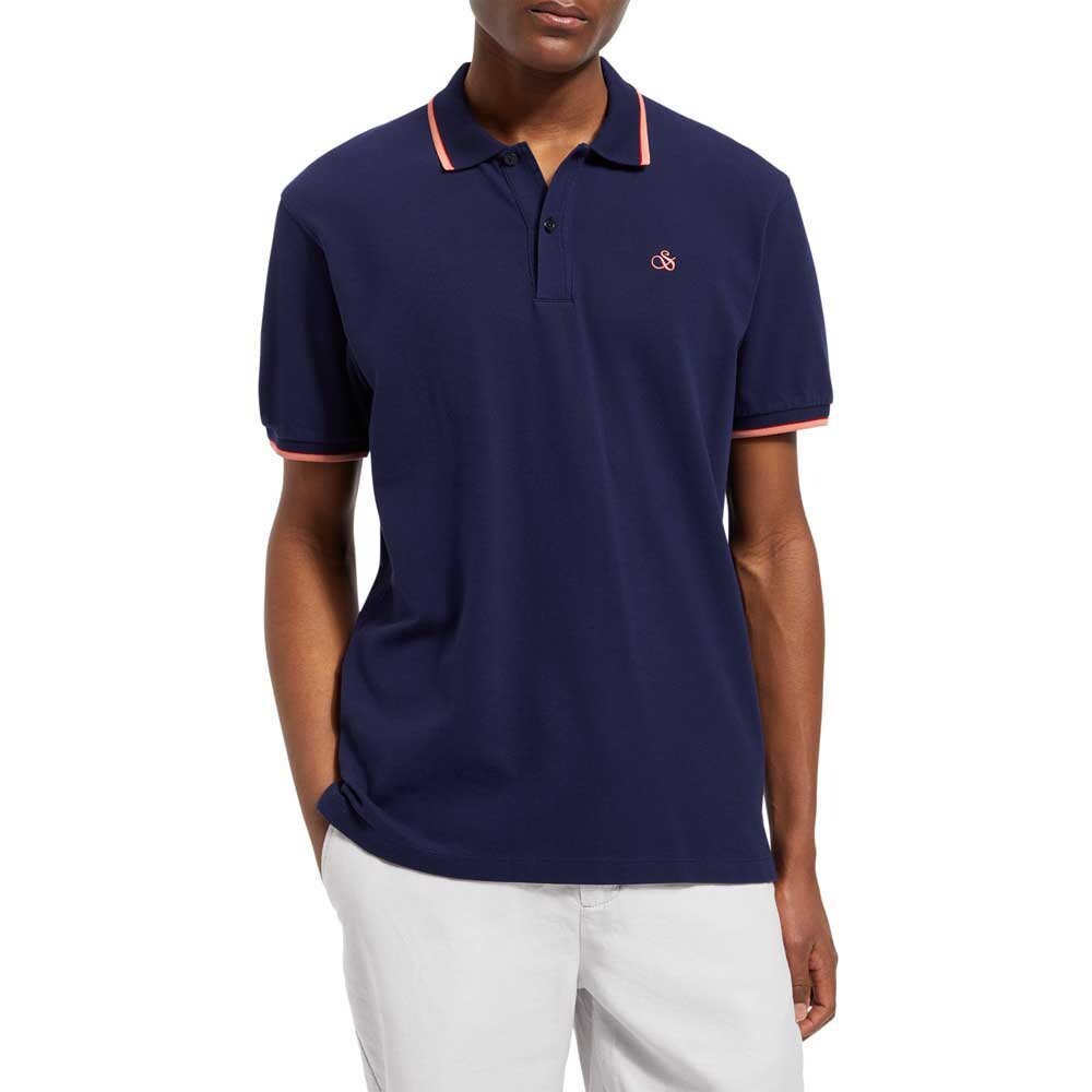 

Поло Scotch & Soda 175663, синий