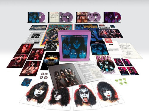 

CD диск Kiss: KISS Creatures Of The Night (40th Anniversary) [Super Deluxe 5 CD/Blu-ray Box Set]