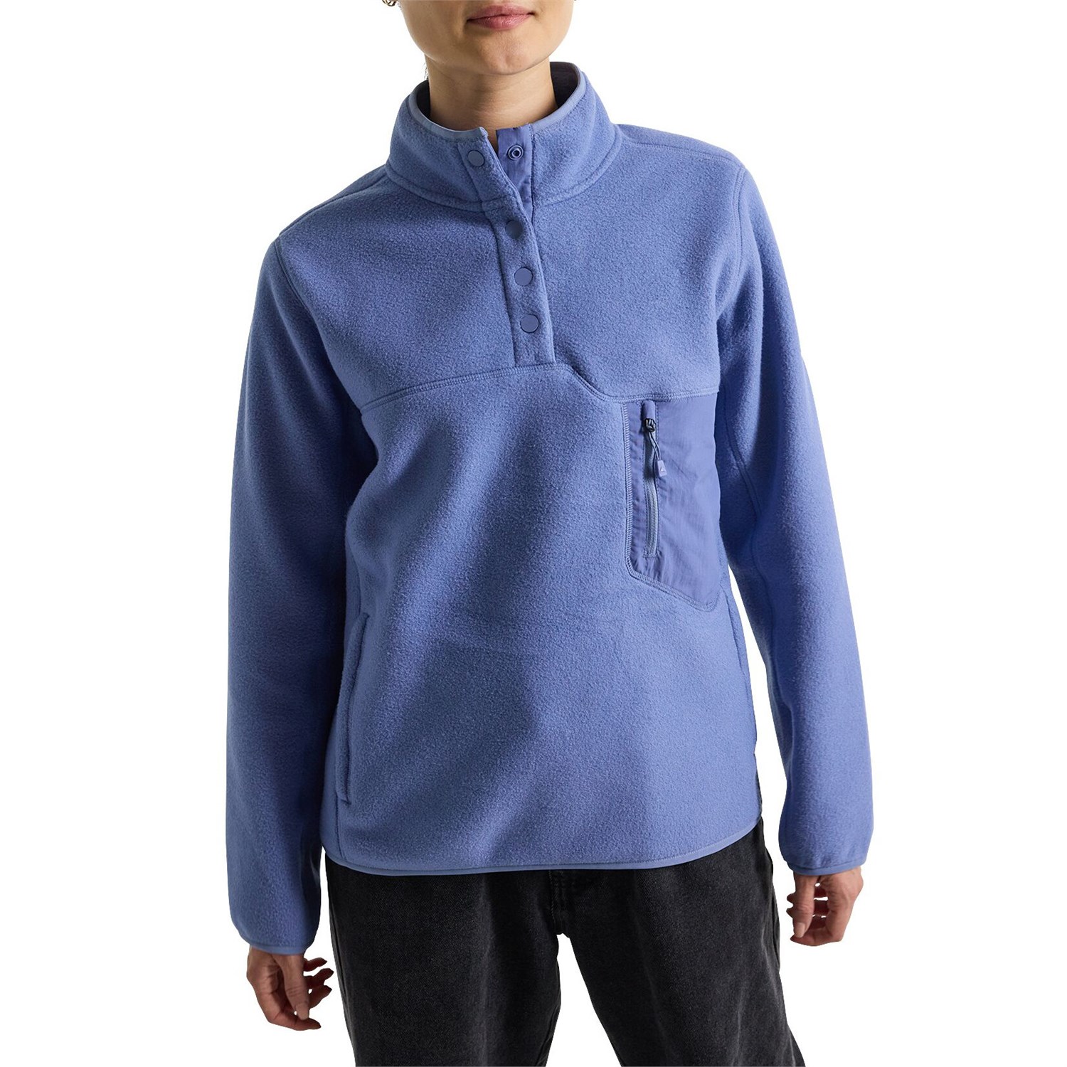 цена Пуловер Burton Cinder Fleece, цвет Slate Blue