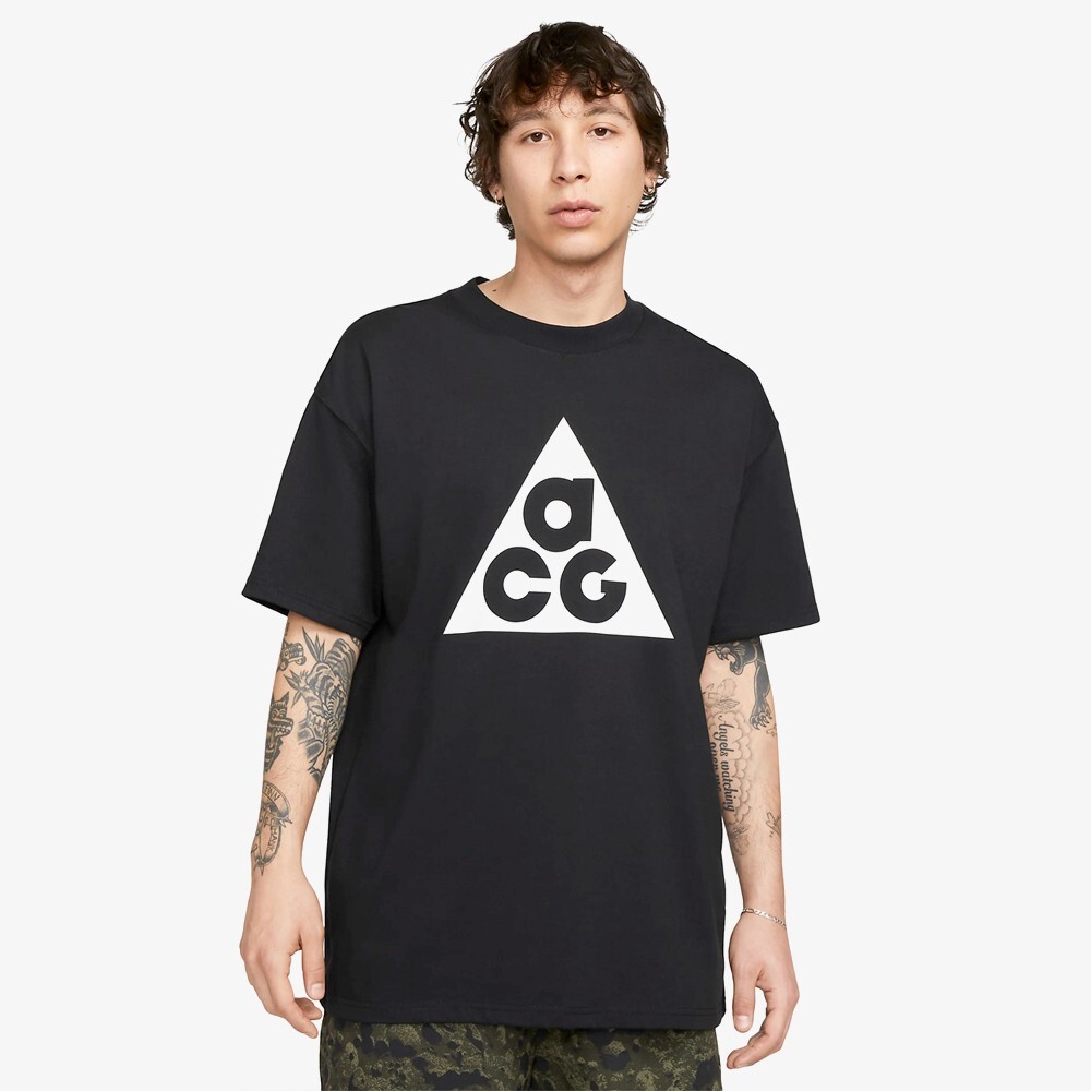 

Футболка ACG Logo T-Shirt 'Black' Nike, черный