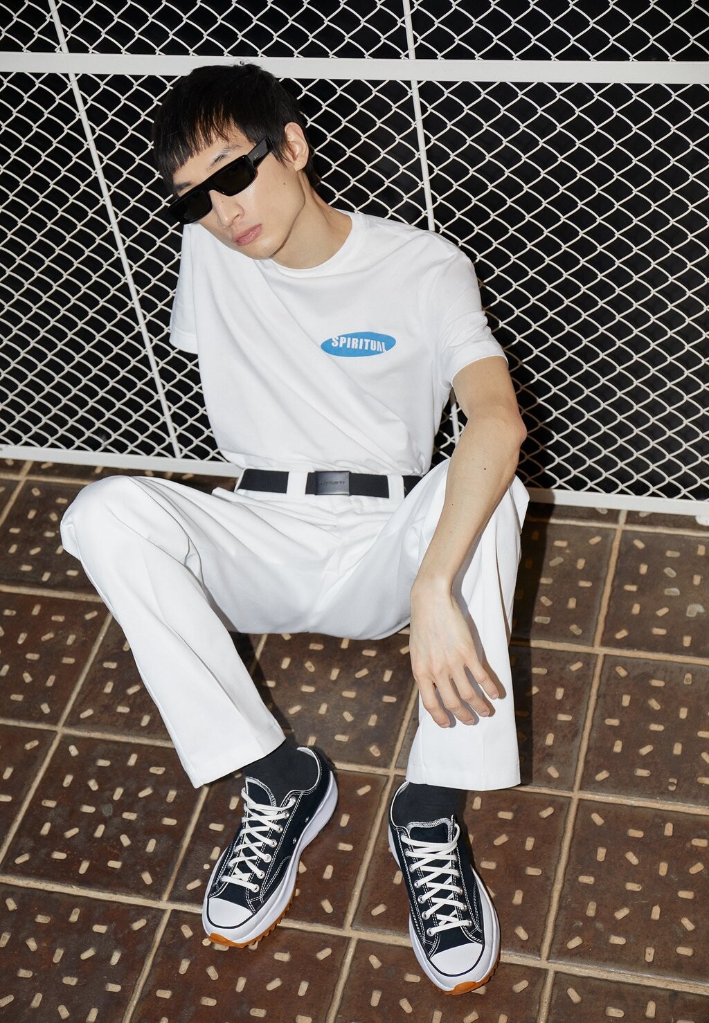 

Кроссовки Converse, черно-белый, Черный