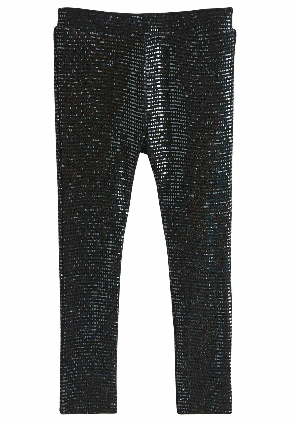 Леггинсы Sequin Standard Next, цвет black holographic sparkle