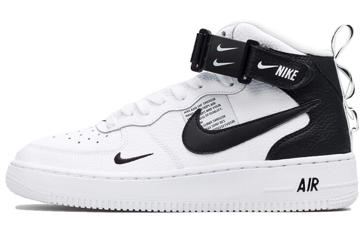 

Nike Air Force 1 Mid LV8 женский белый черный