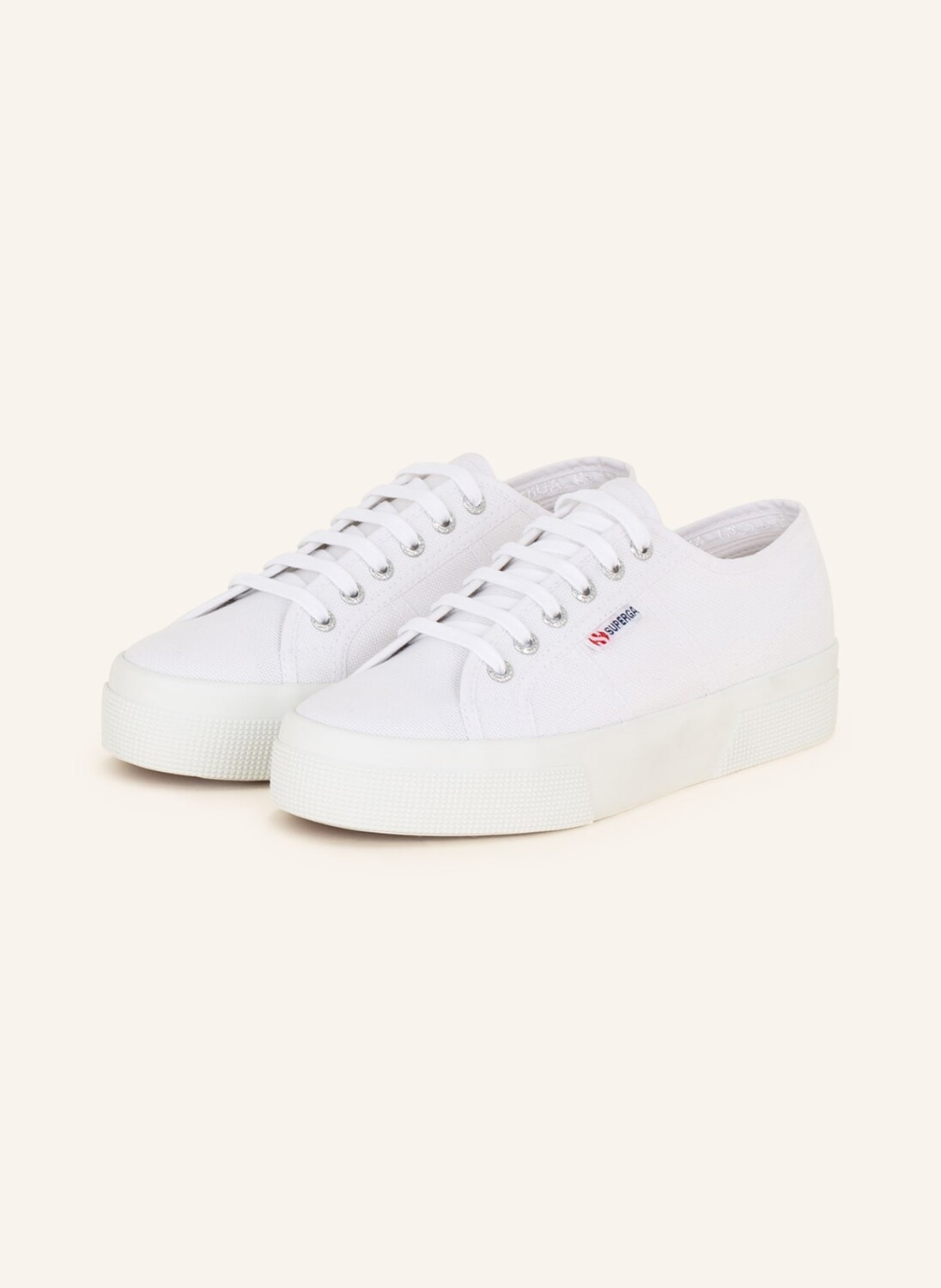 

Кроссовки SUPERGA , белый